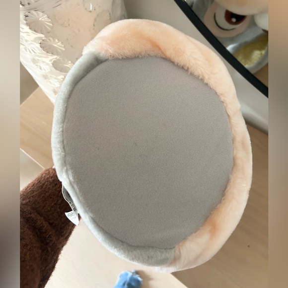 Disney Store Thumper Plush Easter Basket Bunny Ears Yellow Checkered Lined - Picture 3 of 7